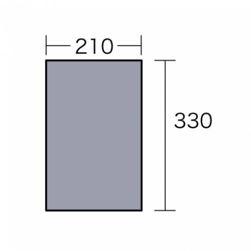 オガワテント PVCマルチシート 340×220 (1404) キャンプ テントマット 