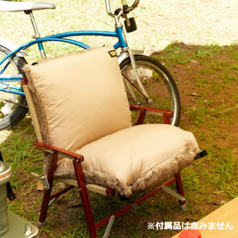 ヴァンライフサプライ FOLDING CHAIR SOFA CHUSION ベージュ 821-35B キャンプ ファニチャー チェア クッション  VAN LIFE SUPPLY