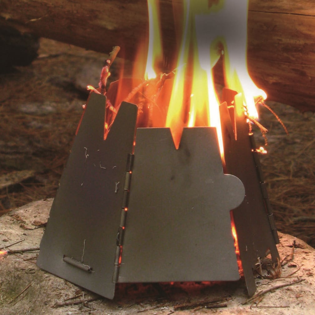 バーゴ チタニウム ヘキサゴンウッドストーブ (T-415) キャンプ 焚き火 