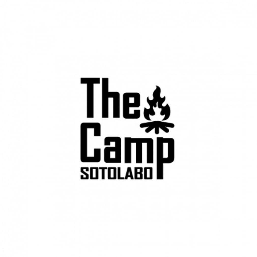 ソトラボ SotoLabo sticker The Camp SLST-TCB キャンプ ステッカー
