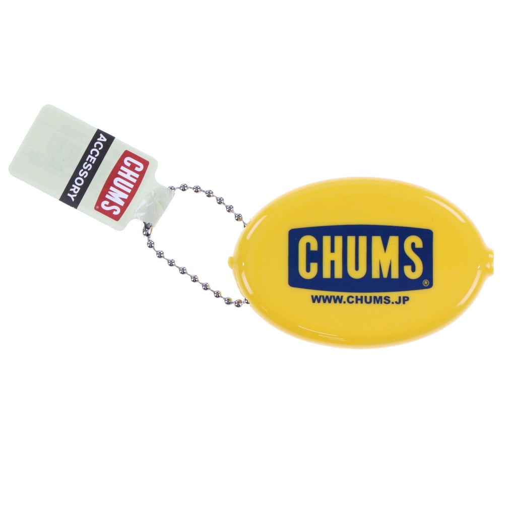 チャムス Chums Logo Quikoin With Ball Chain Ch61 1005 Y001 コインケース Yellow Chums 公式通販 アルペングループ オンラインストア