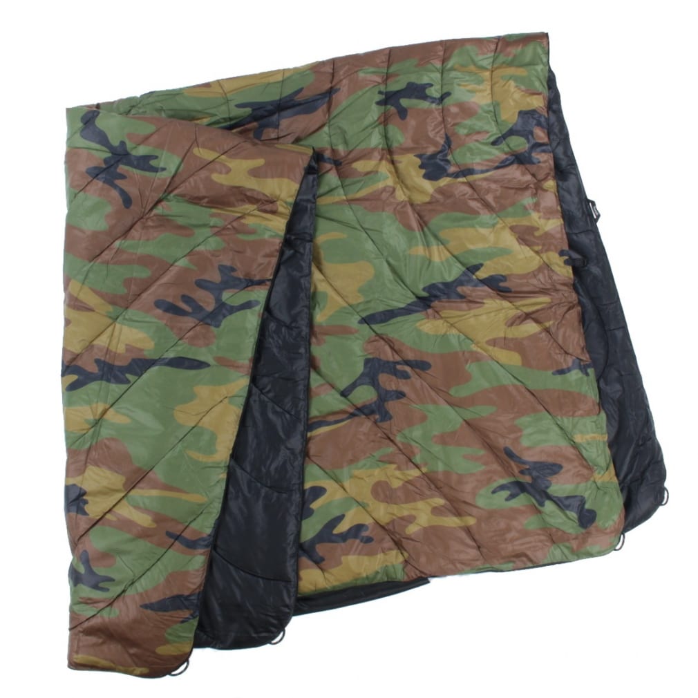 新品 ランプル ORIGINAL PUFFY ブランケット CAMO-