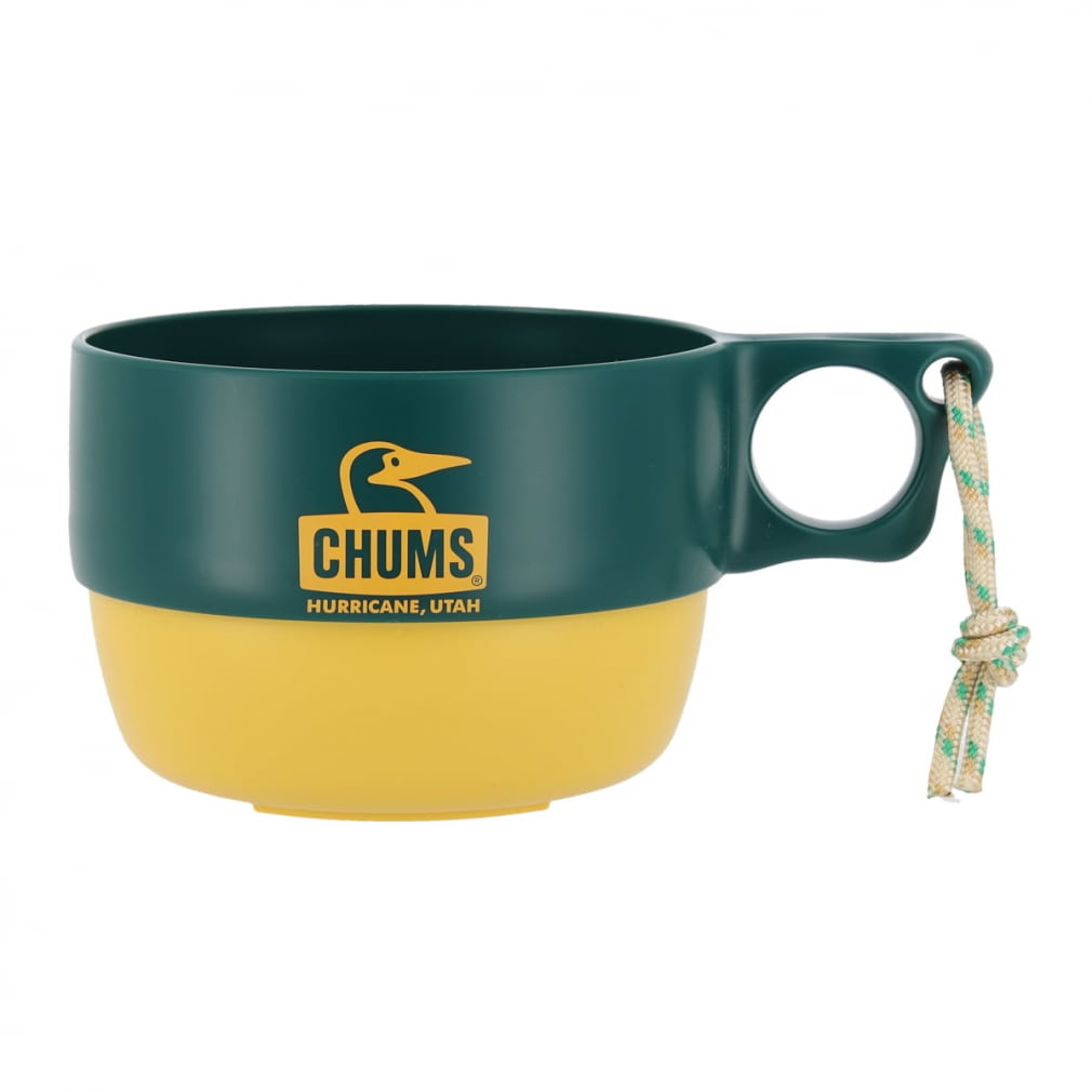 チャムス キャンパースープカップ CH62-1733 T036 キャンプ 食器 Teal/Yellow CHUMS｜公式通販 アルペングループ  オンラインストア