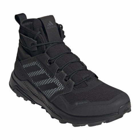アディダス Terrex Trailmaker Mid GORE-TEX Hiking LEG57 FY2229 メンズ レディース  トレッキングシューズ : ブラック adidas