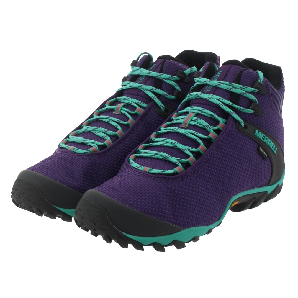 メレル カメレオン8ストームミッド ゴアテックス Chameleon 8 Storm Mid Gore Tex J トレッキング シューズ パープル Merrell 公式通販 アルペングループ オンラインストア