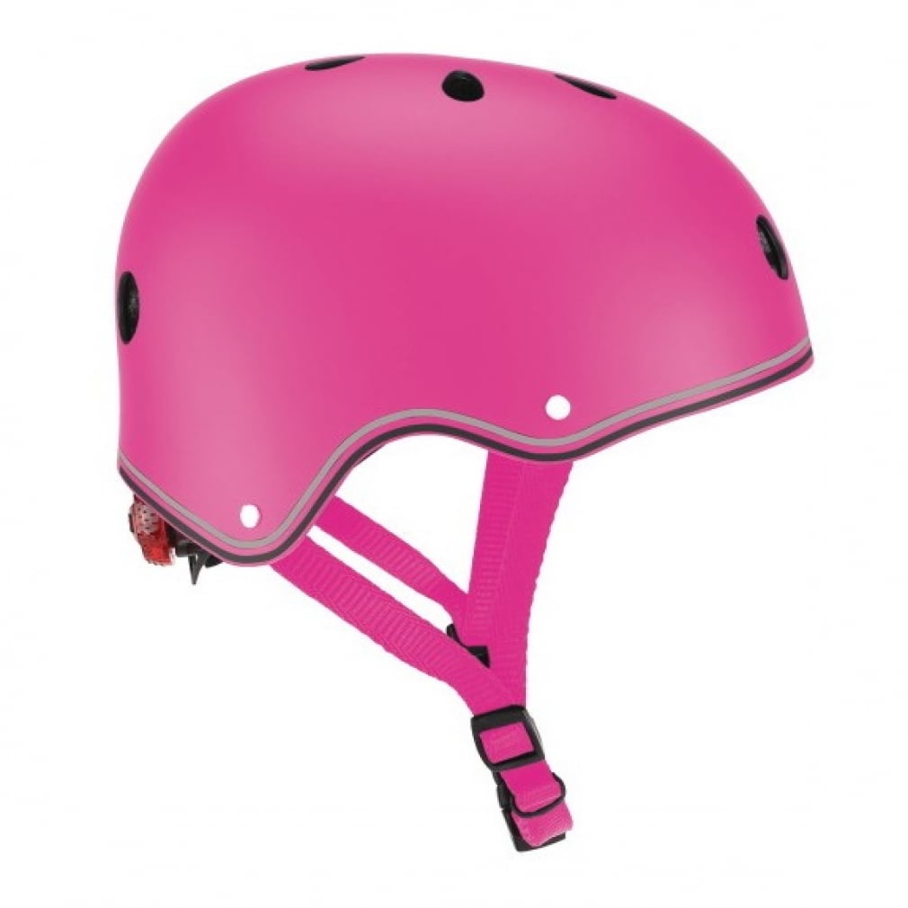 Globber LED付きヘルメット　ディープピンク　子供用