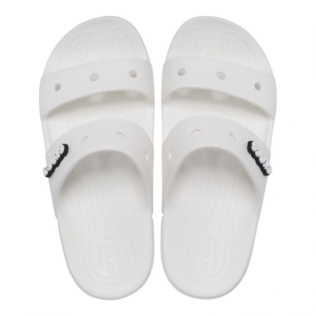 クロックス Classic CROCS SANDAL 206761-100 クロッグサンダル : ホワイト crocs