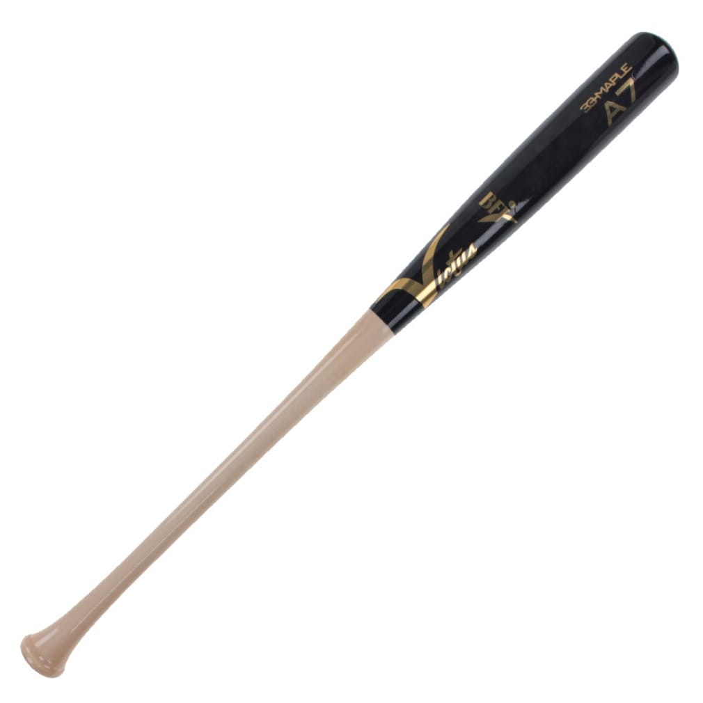 ヴィクタス 一般用 大人用 硬式木製バット メイプル 84cm JAPAN PRO RESERVE ナチュラル×ブラック VRWMJA7 硬式用 野球  バット victus