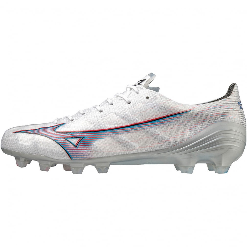 ミズノ α ELITE P1GA236209 メンズ サッカー スパイクシューズ 2E : ホワイト×シルバー MIZUNO