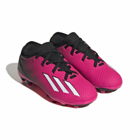 アディダス エックス スピードポータル.3_HGAG J GZ2475 ジュニア(キッズ・子供) サッカー スパイクシューズ 2E : ピンク  adidas