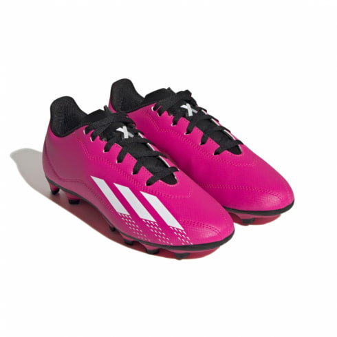 アディダス エックス スピードポータル.4 AI1 J GZ2455 ジュニア(キッズ・子供) サッカー スパイクシューズ 2E : ピンク adidas