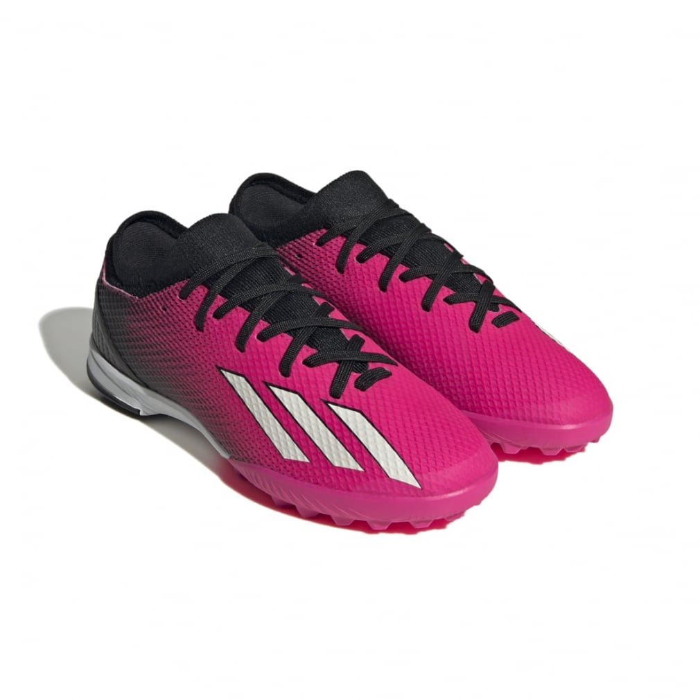アディダス エックス スピードポータル.3 TF J GZ2465 ジュニア(キッズ・子供) サッカー トレーニングシューズ 2E : ピンク  adidas