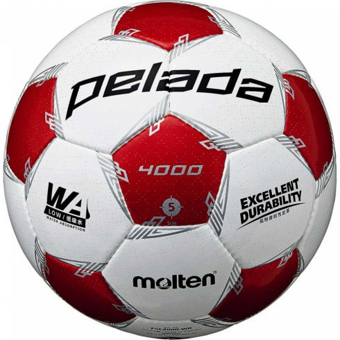 モルテン ペレーダ4000 (F5L4000-WR) サッカーボール 5号球 検定球