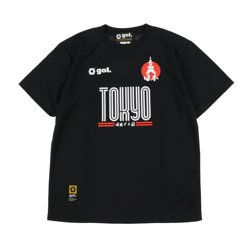 ゴル メンズ サッカー/フットサル 半袖シャツ アルペン・スポーツデポ限定 TOKYO プラTシャツ G322-088 gol｜公式通販  アルペングループ オンラインストア