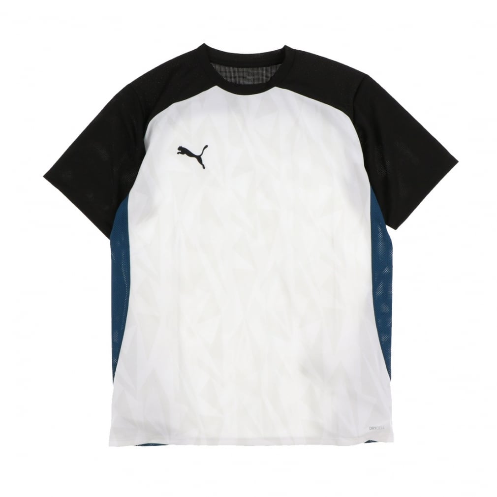 プーマ メンズ サッカー/フットサル 半袖シャツ INDIVIDUAL プーマフットボール プロ 半袖 AOP Tシャツ 659129 PUMA