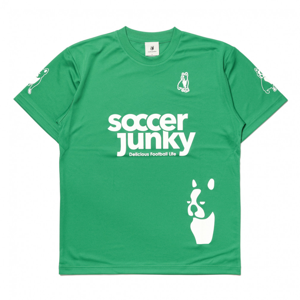 サッカージャンキー soccer junky サッカーウェア フットサルウェア カジュアルウェア Tシャツ SJ0699 ブラック Mサイズ