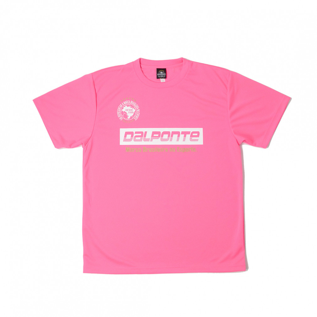 DALPONTE(ダウポンチ) - DPZ90-F.PNK-L プラクティスTシャツ(F.PNK・サイズ:L) サッカー・フットサル用