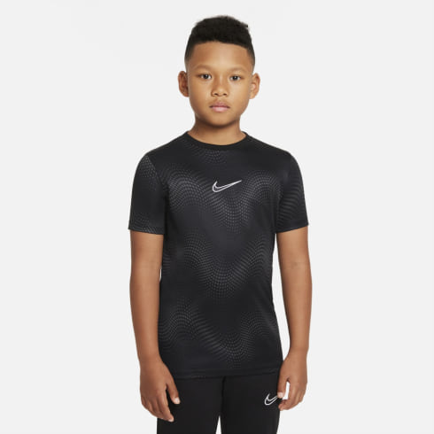 ナイキ ジュニア キッズ 子供 サッカー フットサル 半袖シャツ Yth Dri Fit アカデミー S S トップ Fp Mx Cv ブラック Nike 公式通販 アルペングループ オンラインストア