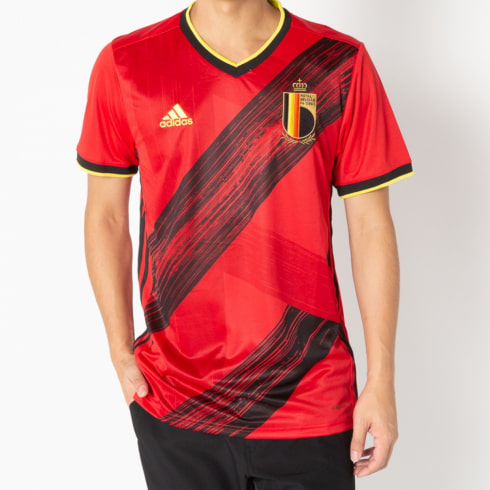 アディダス メンズ サッカー フットサル ライセンスシャツ ベルギー代表 ホームジャージー Ej8546 レッド Adidas 公式通販 アルペングループ オンラインストア