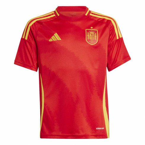 アディダス ジュニア(キッズ・子供) サッカー ライセンスシャツ スペイン代表 2024 ホームユニフォーム キッズ IP9351 : スカーレット  adidas