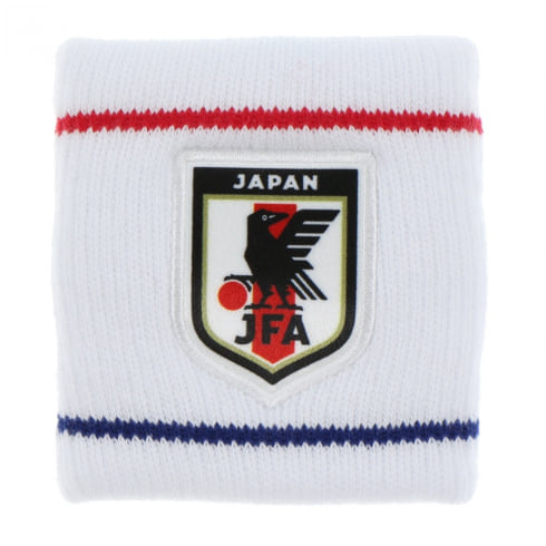 ジェイエフエー サッカー フットサル ライセンスグッズ 日本代表 リストバンド エンブレム ホワイト O3 272 Jfa 公式通販 アルペングループ オンラインストア