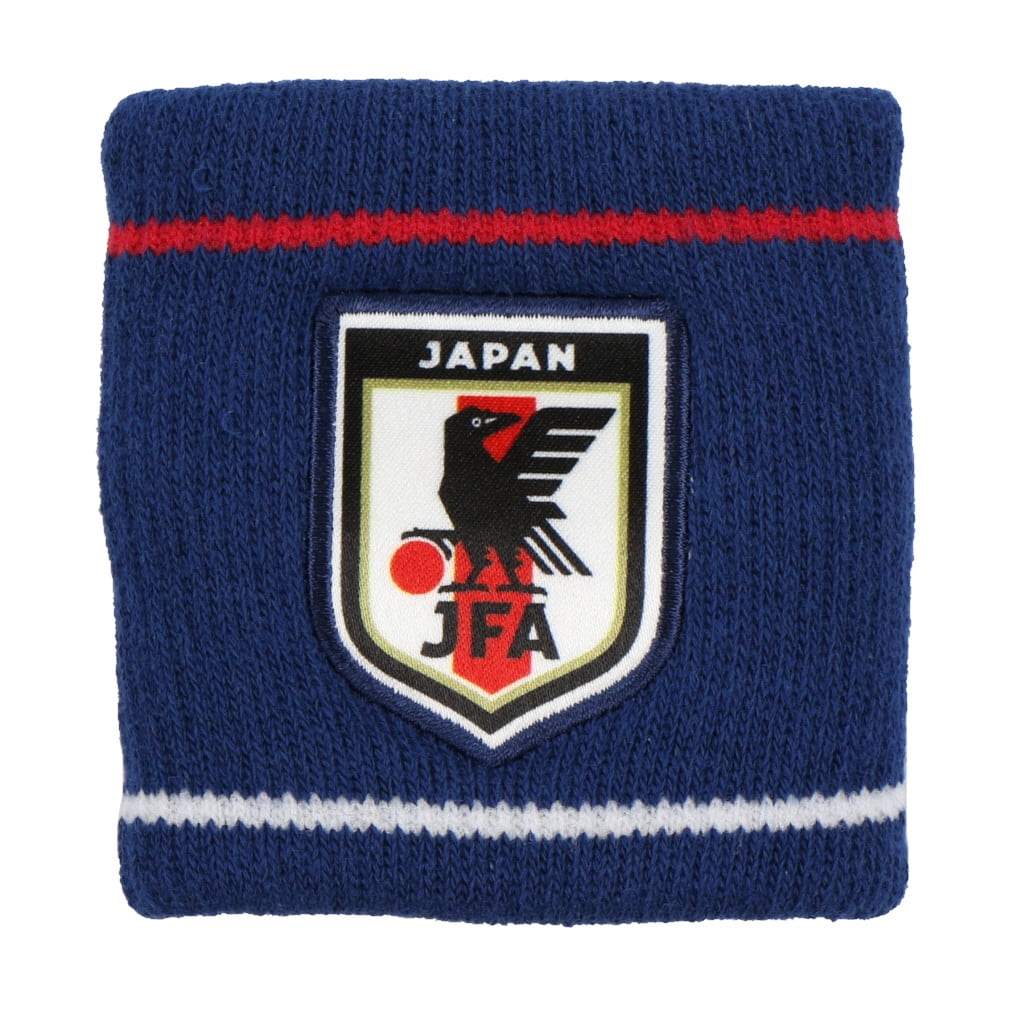 ジェイエフエー サッカー フットサル ライセンスグッズ 日本代表 リストバンド エンブレム ブルー O3 273 Jfa 公式通販 アルペングループ オンラインストア