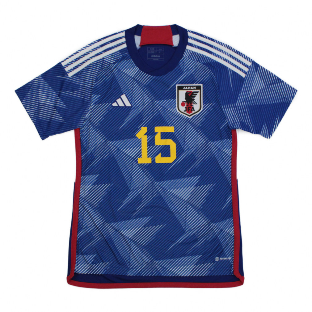 サッカー日本代表　レプリカユニフォーム　#15 鎌田大地