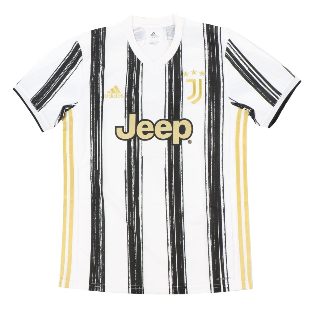アディダス ユベントス ホームレプリカユニフォーム Juventus 7番ロナウド メンズ サッカー フットサル ライセンスシャツ ホワイト ブラック Adidas 公式通販 アルペングループ オンラインストア
