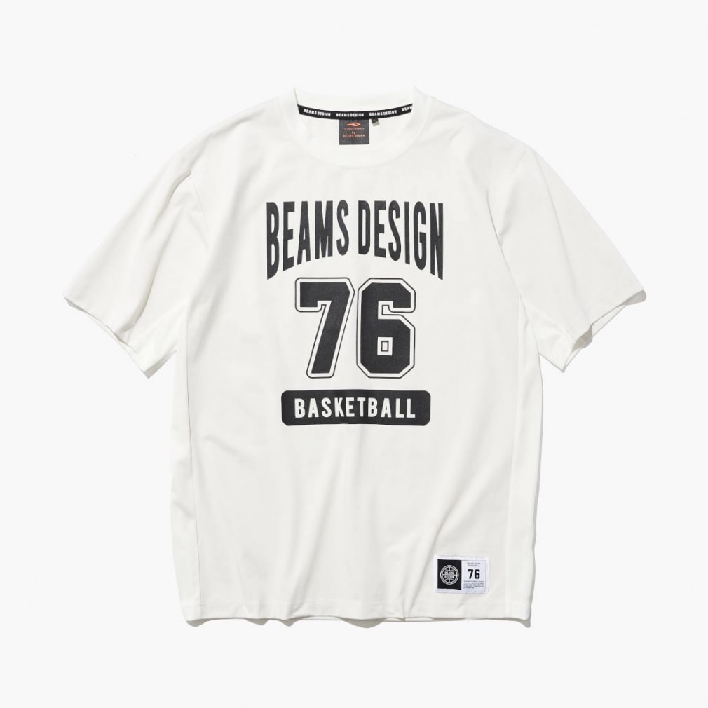 ティゴラバイビームスデザイン メンズ レディス バスケットボール 半袖Tシャツ グラフィクTシャツ(ナンバリング) TRBM-8KW3014TS TIGORA by BEAMS Design バーガンディ S ユニセックス