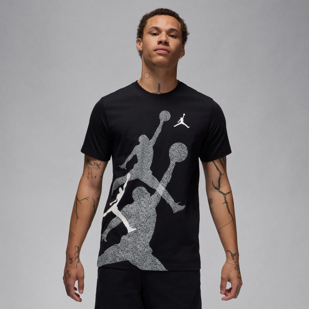 ジョーダン メンズ レディス バスケットボール 半袖Tシャツ ブランド ハイブリッド S/S クルー FN6026 JORDAN