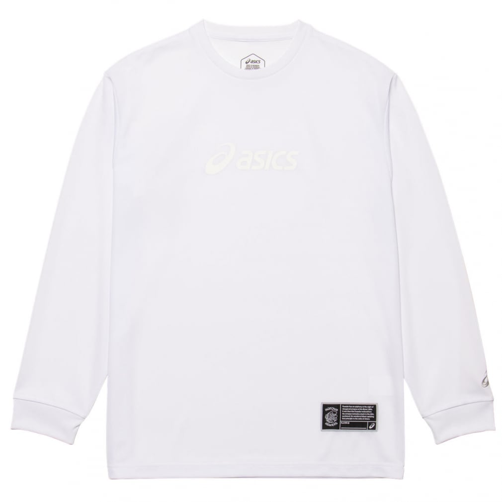 アシックス メンズ レディス バスケットボール 長袖Tシャツ LONGSLEEVE