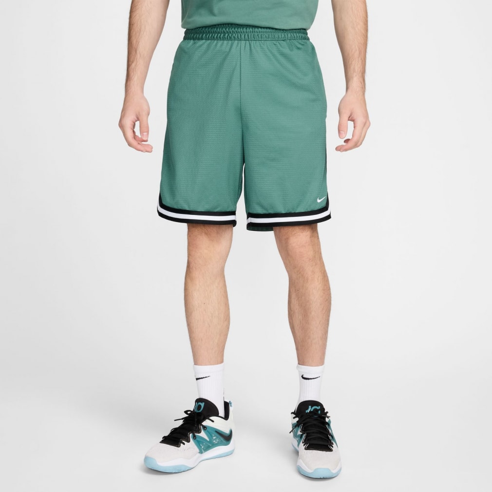 ナイキ メンズ レディス バスケットボール ハーフパンツ DNA Dri-FIT 21cm バスケットボールショートパンツ 8インチ ショート  FN2652-361 : グリーン NIKE