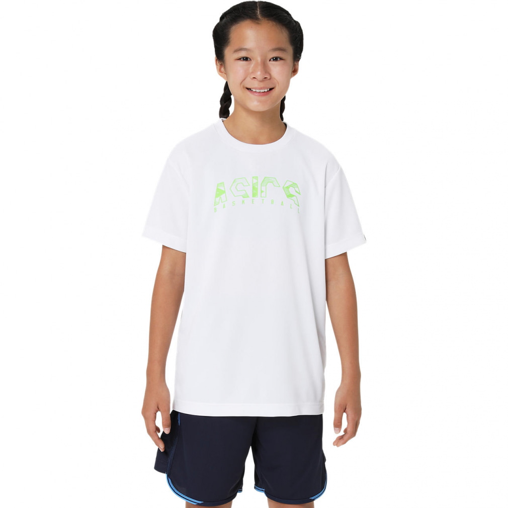 アシックス ジュニア(キッズ・子供) バスケットボール 半袖Tシャツ SS TOP 2064A082 asics