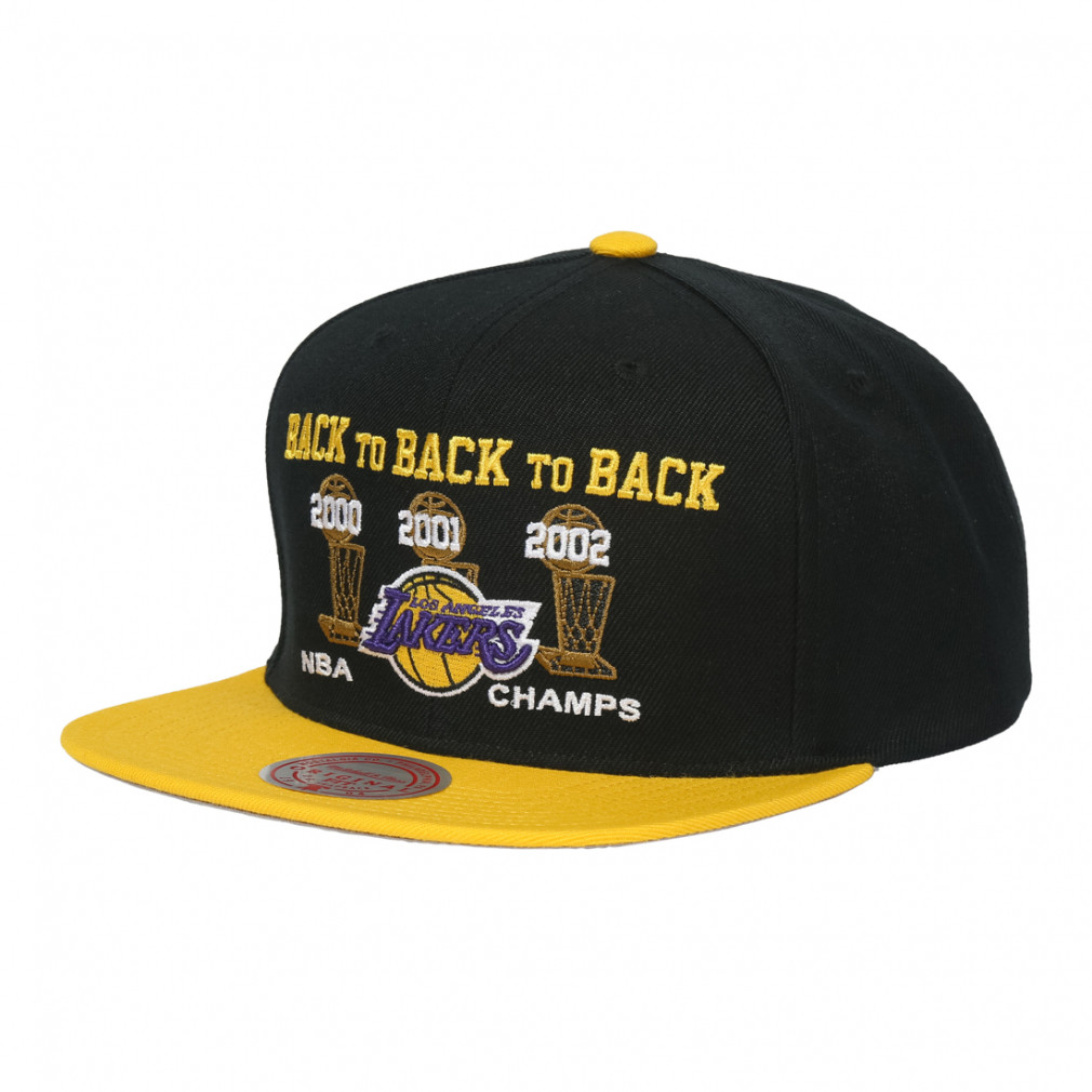 ミッチェル&ネス バスケットボール 00-03 Lakers ChampsSnapback HWC 