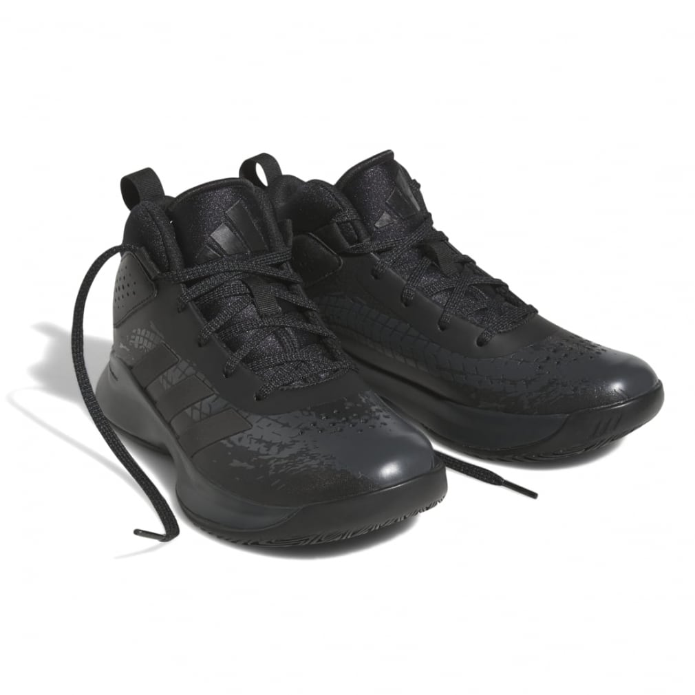 アディダス CROSSEM UP 5 K GW4694 ジュニア(キッズ・子供) バスケットボール シューズ バッシュ : ブラック×ブラック  adidas