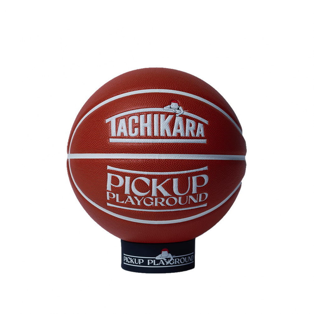 タチカラ PICK UP PLAYGROUND x TACHIKARA BALL PACK SB7-567 バスケットボール 練習球 7号球  TACHIKARA