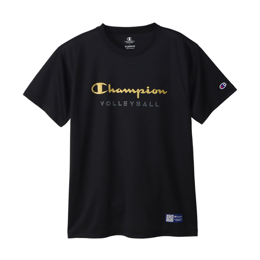チャンピオン メンズ レディース バレーボール 半袖プラクティスシャツ ショートスリーブTシャツ C3-VV302 Champion｜公式通販  アルペングループ オンラインストア