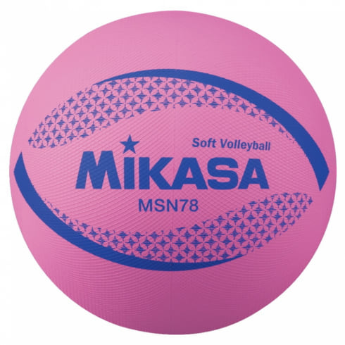 ミカサ ソフトバレー 円周78cm 約210g ピンク Msn78 P バレーボール ソフト バレーボール試合球 Mikasa 公式通販 アルペングループ オンラインストア