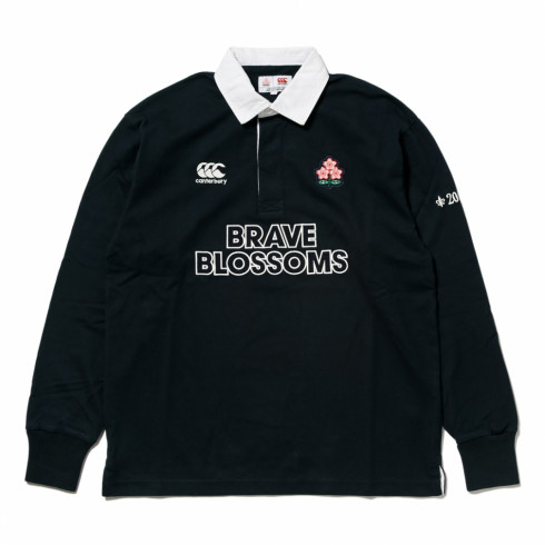 カンタベリー メンズ ラグビー 長袖シャツ JAPAN L/S RUGBY JERSEY