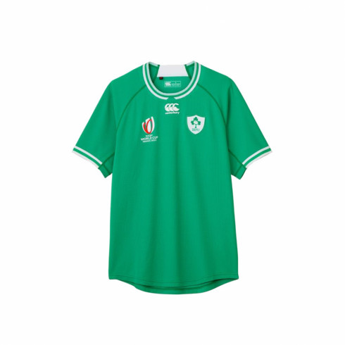 カンタベリー メンズ ラグビー 半袖シャツ RWC23 IRELAND HOME PRO