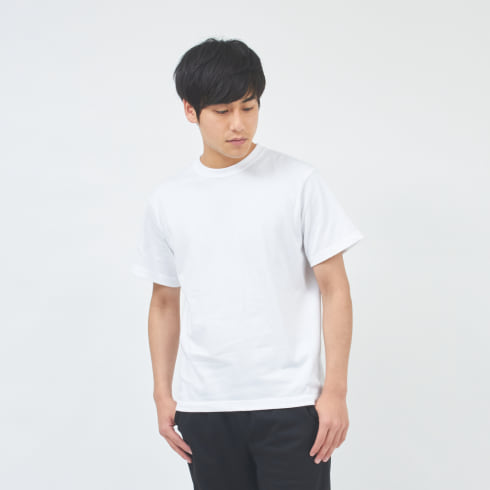 ヘインズ 半袖tシャツ Perfect Weight クルーネックtシャツ Hm1 T104 010 ホワイト Hanes 公式通販 アルペングループ オンラインストア