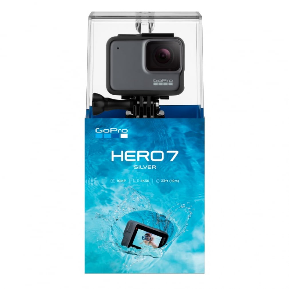 ゴープロ　HERO7 Silver バンドルセット HERO7 Silver 3-way ケーシー スリーブ＋ランヤード 4点セット  (CHDHC-601) カメラ (国内正規品）GoPro