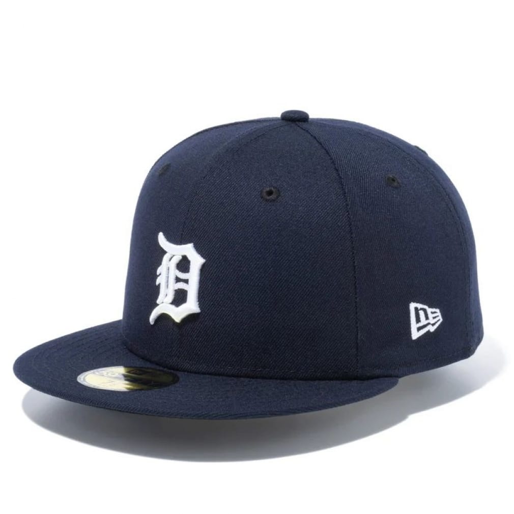 ニューエラ 59FIFTY MLBオンフィールド デトロイト・タイガース ホーム キャップ 13555001 帽子 ： ネイビー×ホワイト NEW  ERA