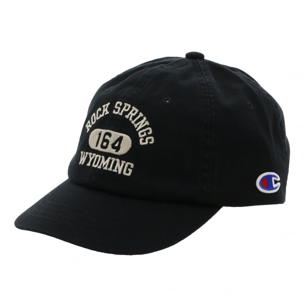 championチャンピオン ロゴキャップ ブラック 黒 ユニセックス - 帽子