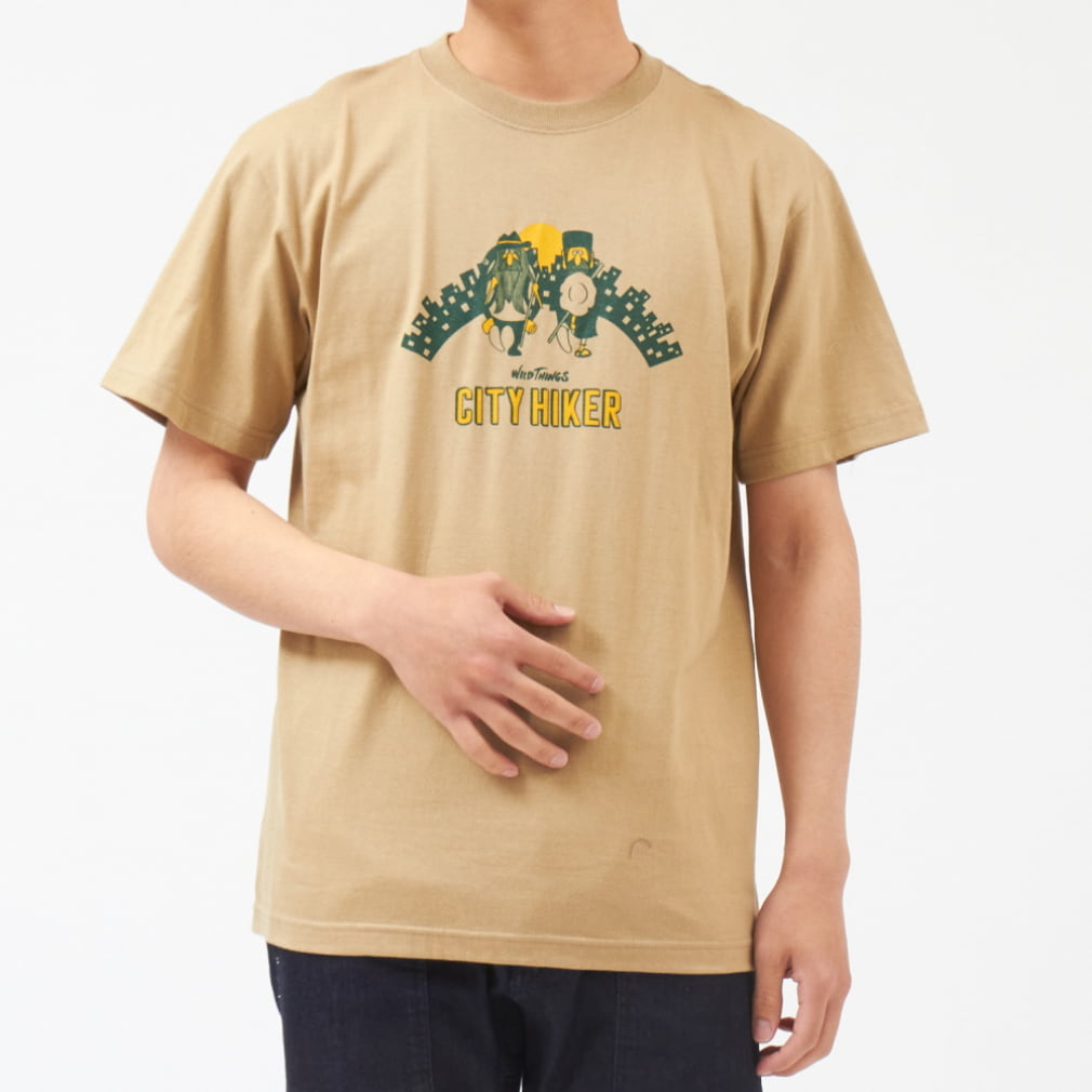 ワイルドシングス メンズ アウトドア 半袖Tシャツ CITY HIKER WT21029K