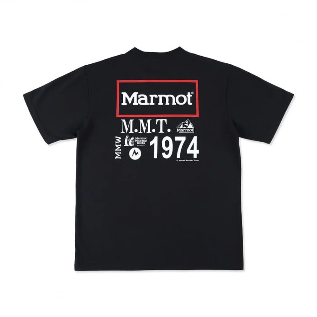 マーモット メンズ アウトドア 半袖Tシャツ エムエムダブリューコレクションロゴ Tシャツ TSSMC404 Marmot