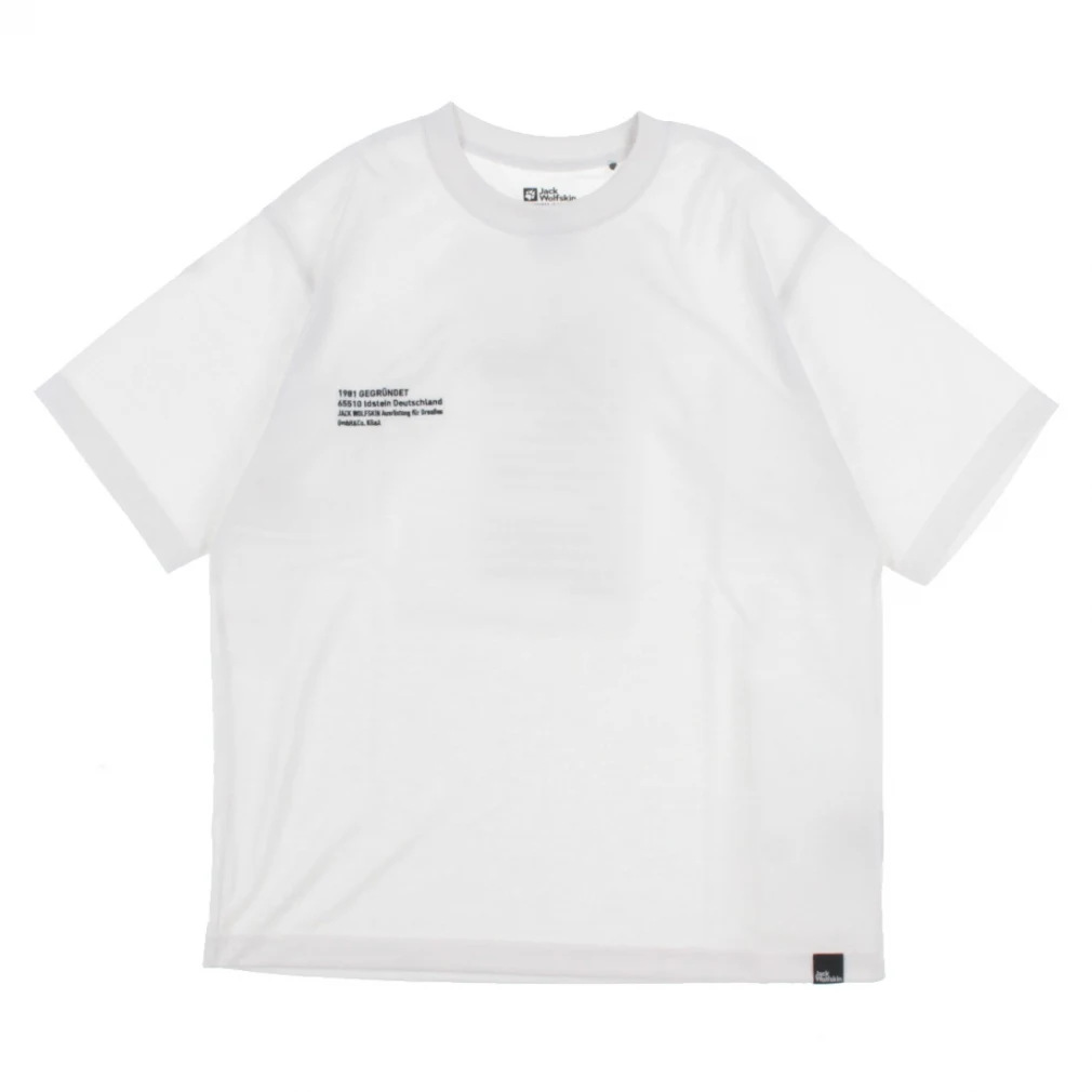 【ジャックウルフスキン公式】ワーズ Tシャツ メンズ Tシャツ Off-White L メンズ