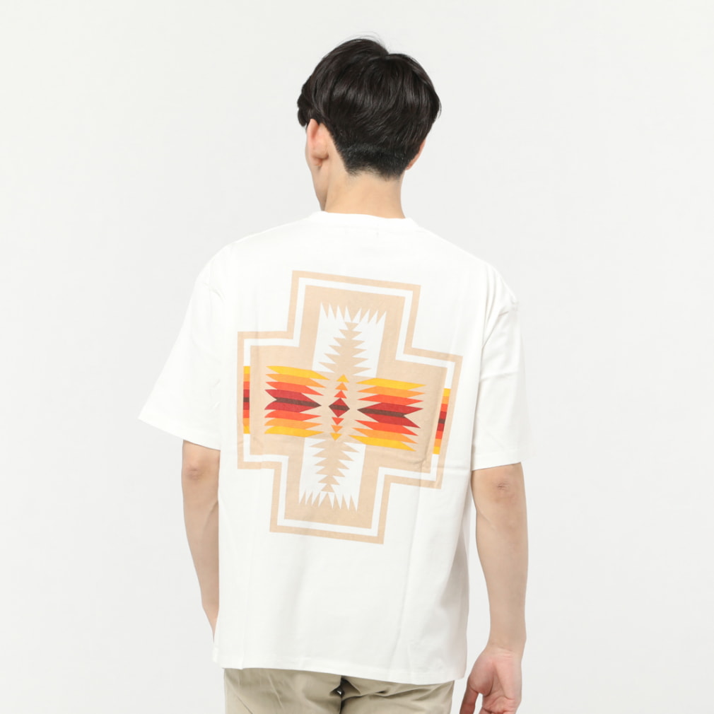 ペンドルトン アウトドア 半袖Tシャツ PENDLETON Back Print Tee