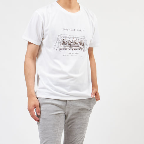 ジーアールエヌアウトドア メンズ アウトドア 半袖Tシャツ BCG BANSAN