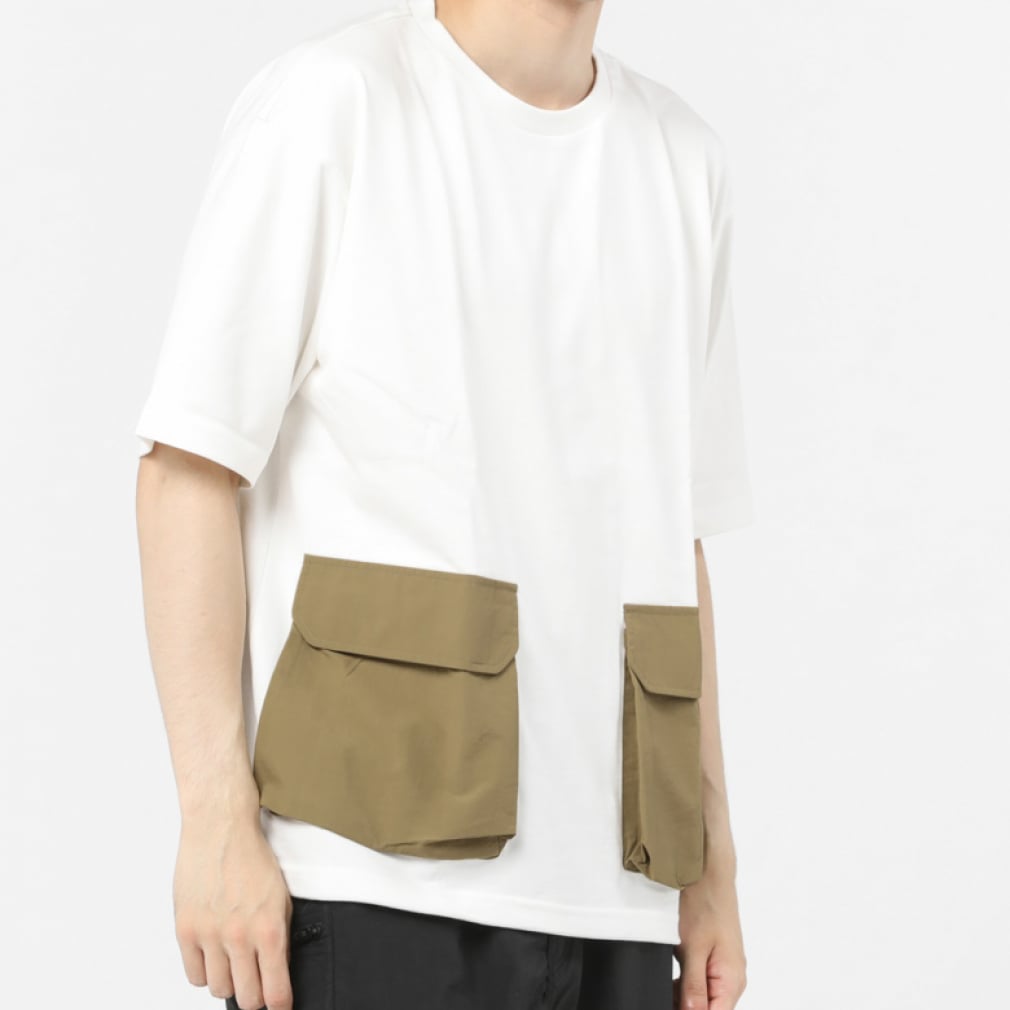 グリップスワニー メンズ アウトドア 半袖Tシャツ CAMP POCKET TEE 4.0 